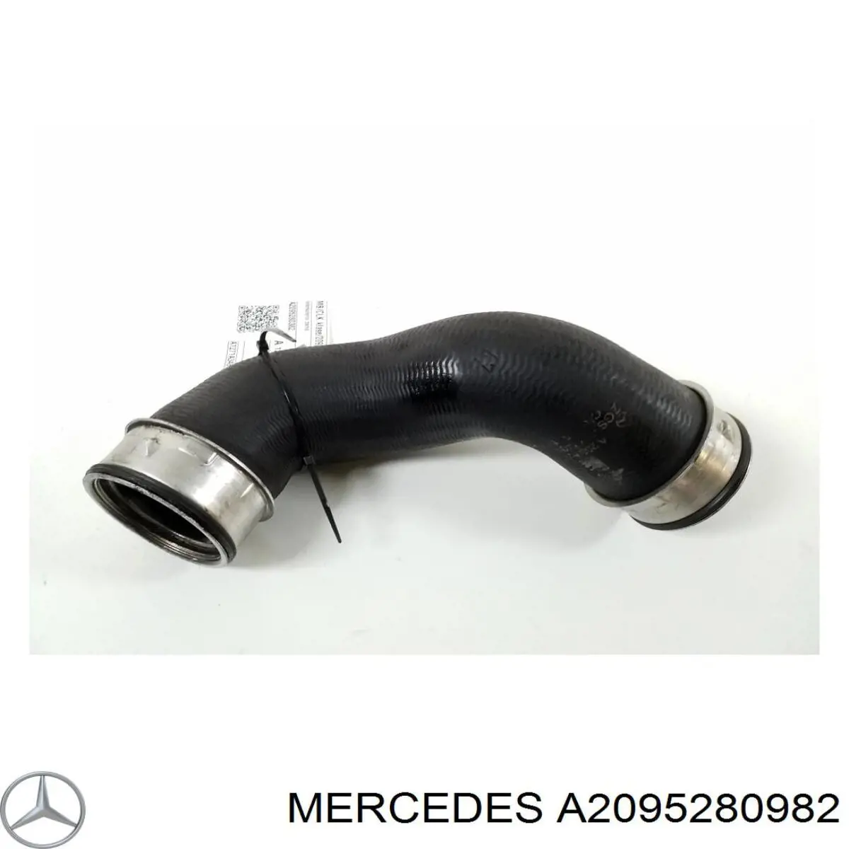 A2095280982 Mercedes шланг/патрубок інтеркулера, лівий