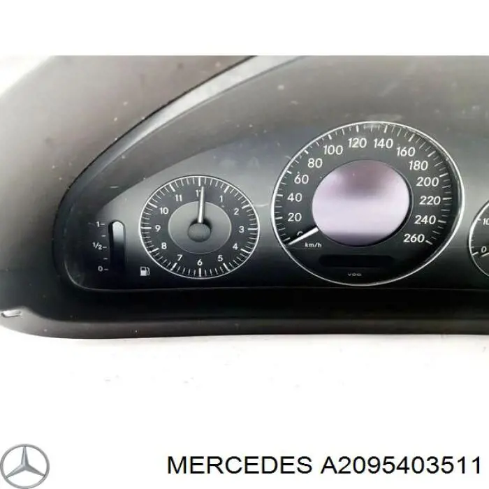 A2095404211 Mercedes Щиток приладів додатковий