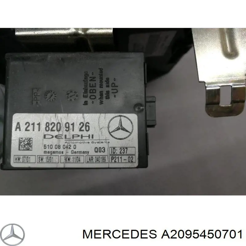 Блок керування сигналами SAM Mercedes A2095450701 ціна, від 30.40 USD