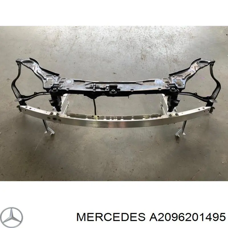 A2096201495 Mercedes Кронштейн підсилювача переднього бампера