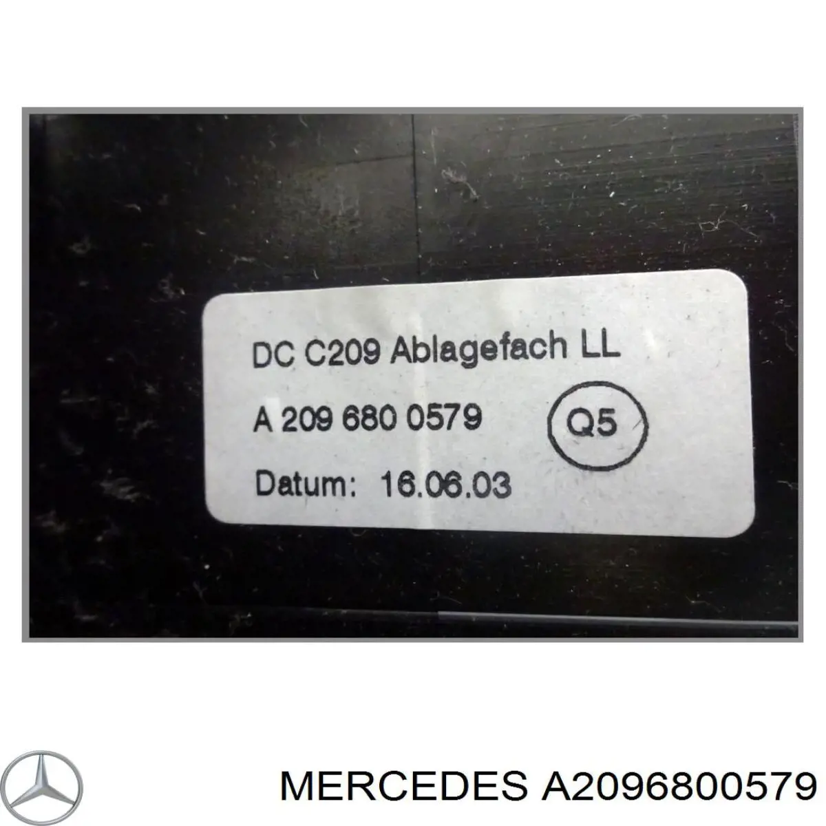 Купити A2096800579 Mercedes 