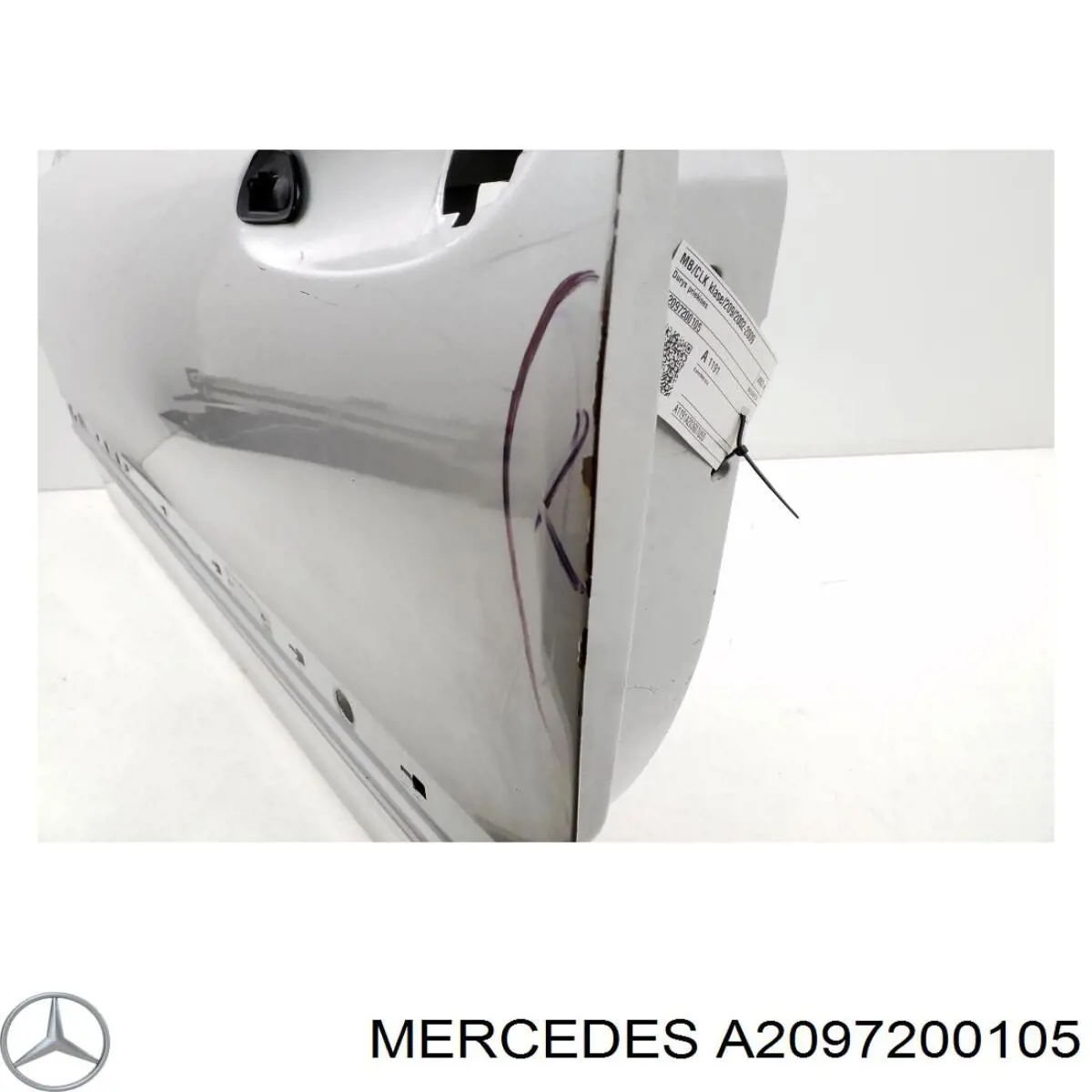  Двері передні ліві Mercedes CLK 