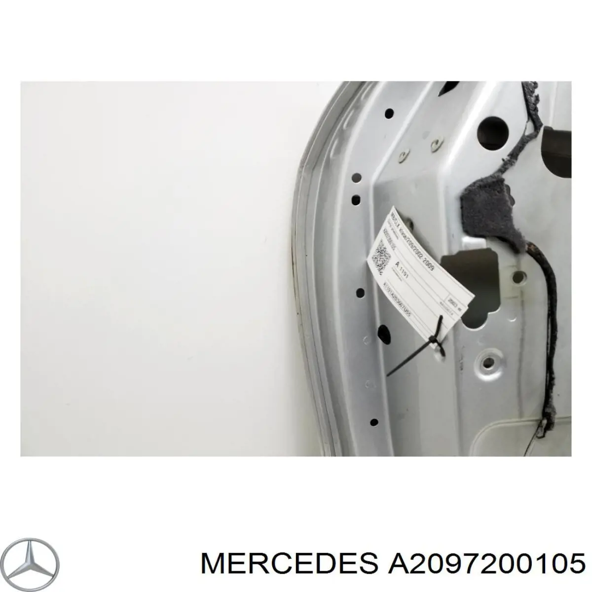 Двері передні, ліві Mercedes CLK купе (C209) (2002 - 2009) ціна, від 102.39 USD