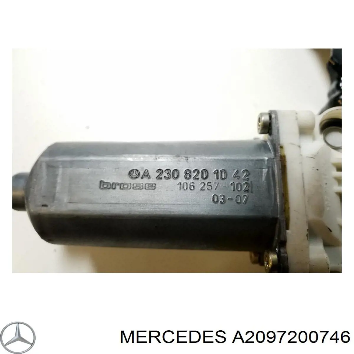 Склопідйомник з електродвигуном Mercedes CLK купе (C209) (2002 - 2009) ціна, від 68.30 USD