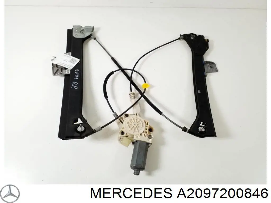 A2097200846 Mercedes Механізм склопідіймача дверей передніх, правих