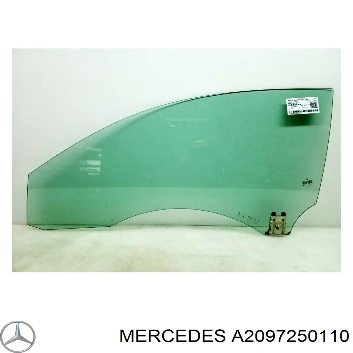A2097250110 Mercedes Скло передніх дверей, лівою