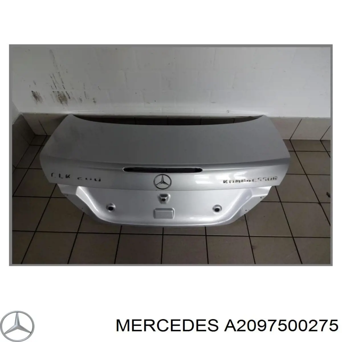 Купити A2097500275 Mercedes Кришка багажника