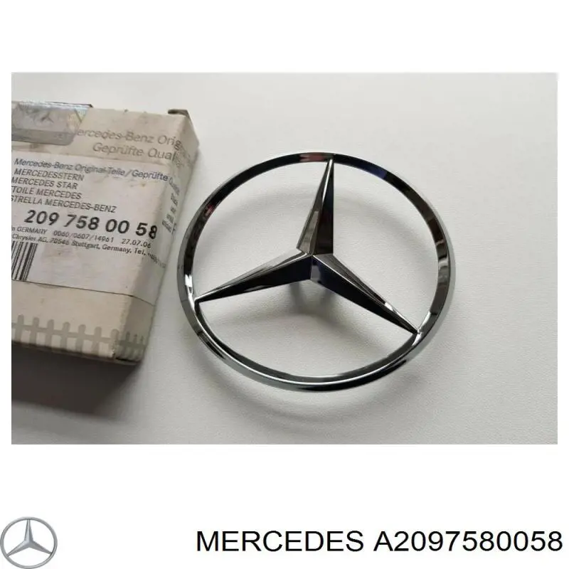 Емблема на кришку багажника, фірм.значок Mercedes A2097580058 ціна, від 34.93 USD