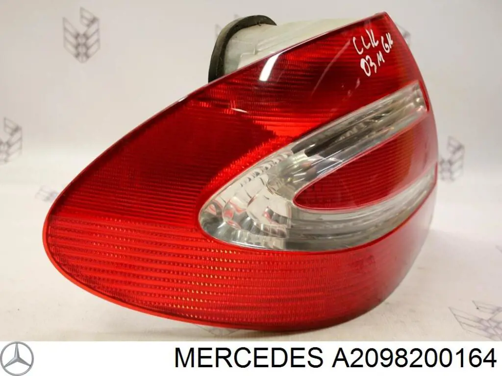 Ліхтар задній лівий Mercedes CLK 