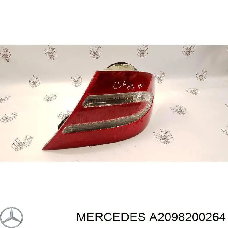 A2098200264 Mercedes Ліхтар задній правий