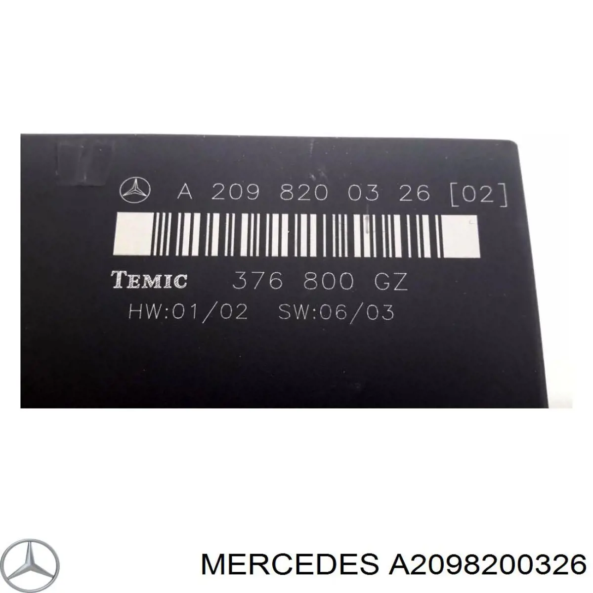 Блок керування сигналами SAM Mercedes A2098200326 ціна, від 24.96 USD