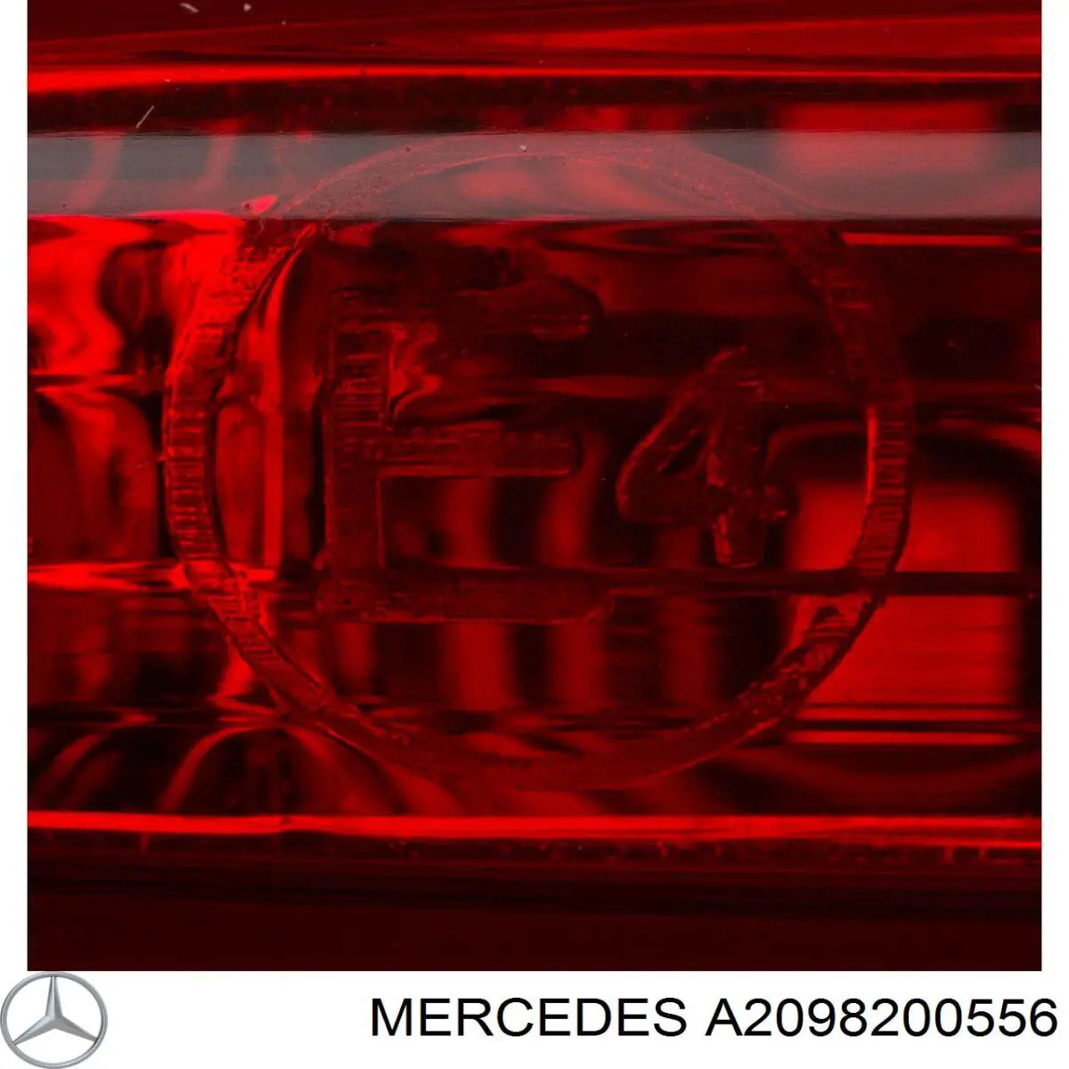  Задній стоп Mercedes CLK 