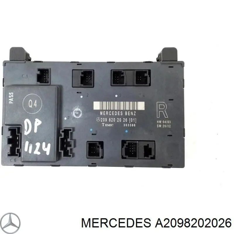 Блок комфорту передніх дверей Mercedes A2098202226 ціна, від 36.63 USD