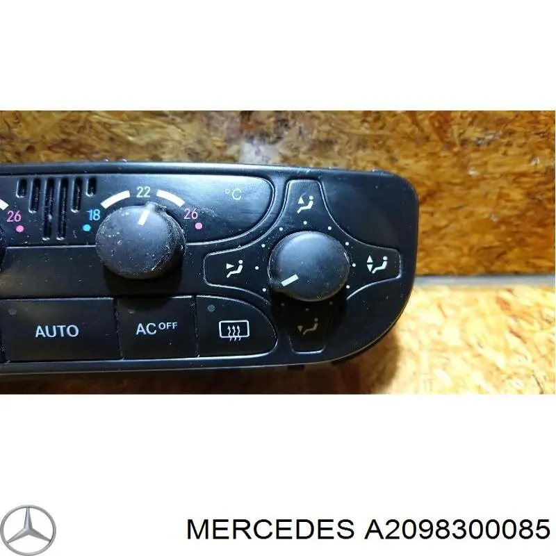 Регулятор вентилятора обігрівача Mercedes A2098300085 ціна, від 22.50 USD