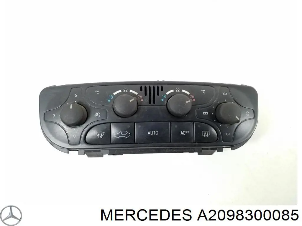 A2098300085 Mercedes Механізм управління кондиціонером
