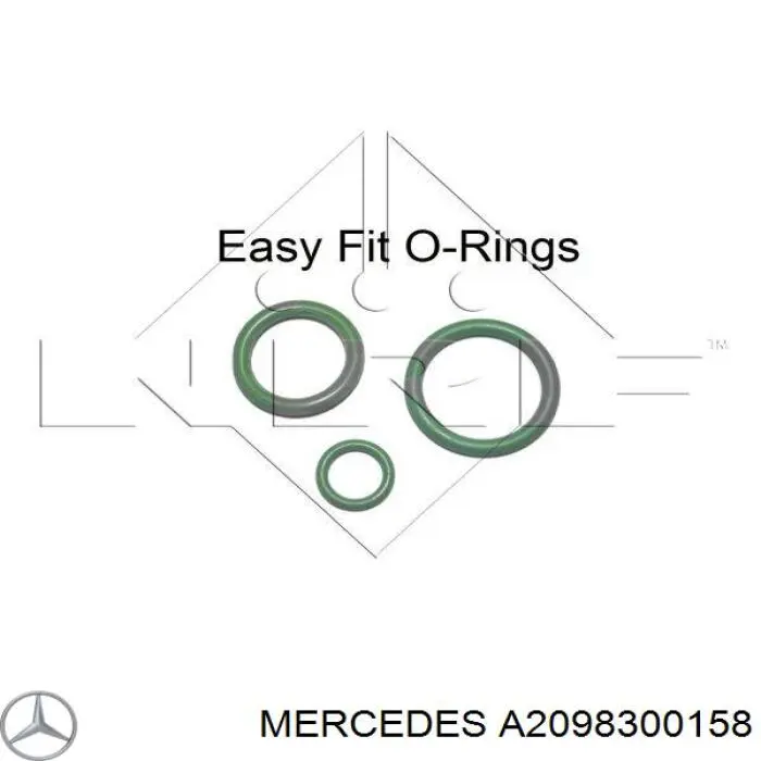 Випаровувач кондиціонера Mercedes A2098300158 ціна, від 38.01 USD