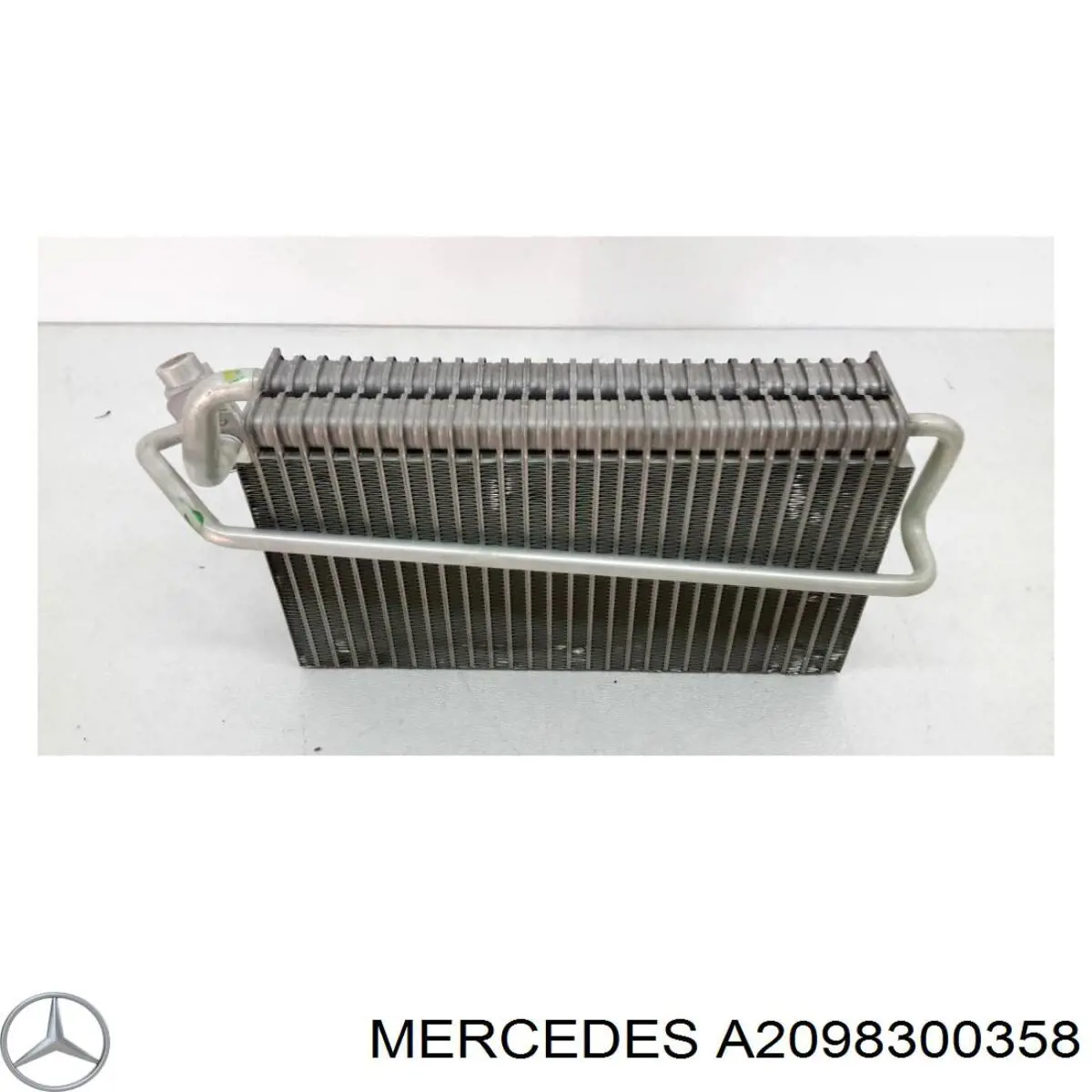 A2098300358 Mercedes радіатор кондиціонера салонний, випарник