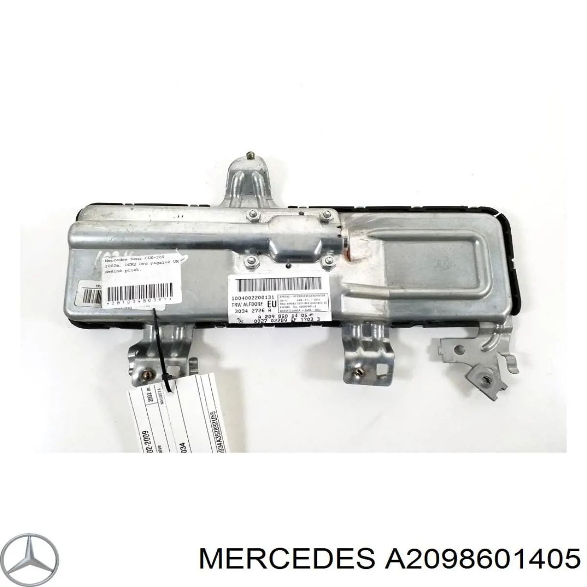 A2098601405 Mercedes подушка безпеки, передній, правих дверей airbag