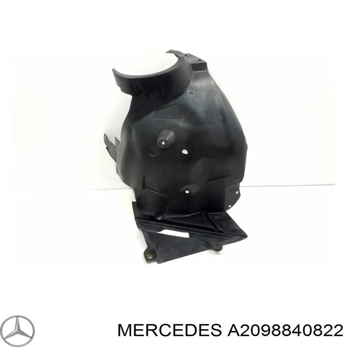 Купити A2098840822 Mercedes Підкрилок переднього крила, правий задній