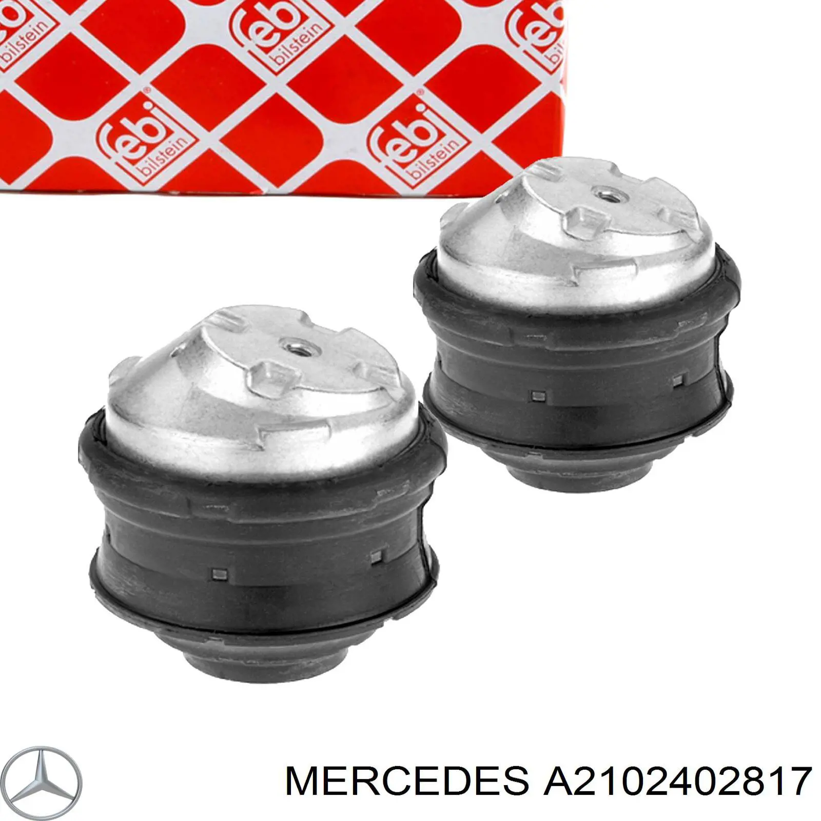 Подушка (опора) двигуна лів./прав. Mercedes A2102402817 ціна, від 29.49 USD