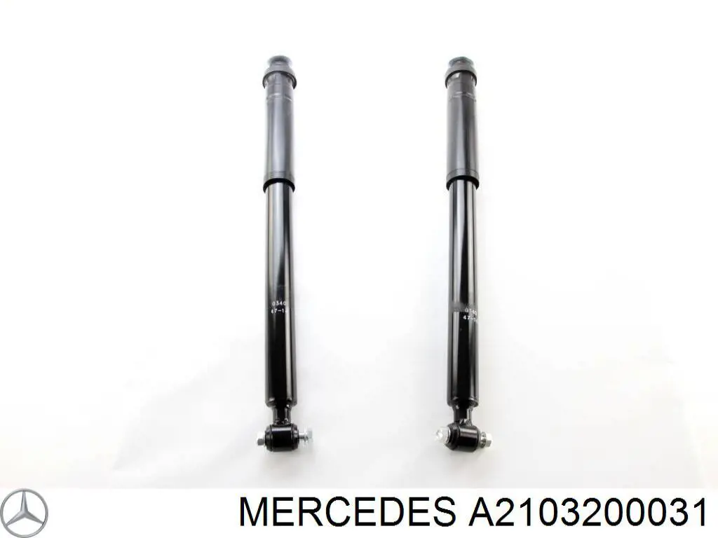 Амортизатор задній Mercedes A2103200031 ціна, від 31.47 USD