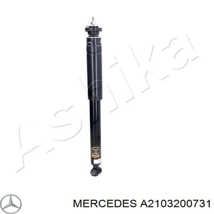 Амортизатор задній Mercedes A2103200731 ціна, від 31.98 USD