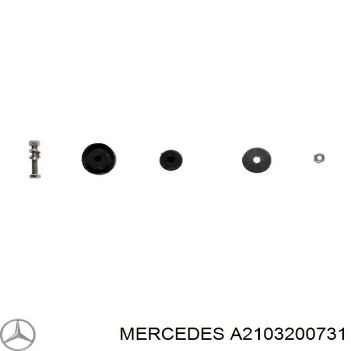 Купити A2103200731 Mercedes Стійка амортизатора задня