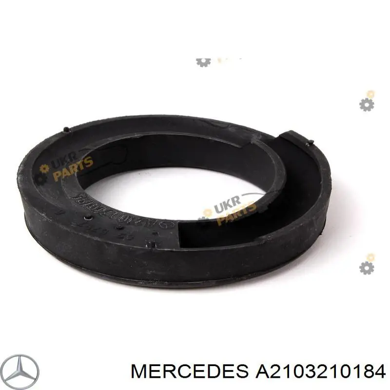 A2103210184 Mercedes Проставка (гумове кільце) пружини передньої, верхня