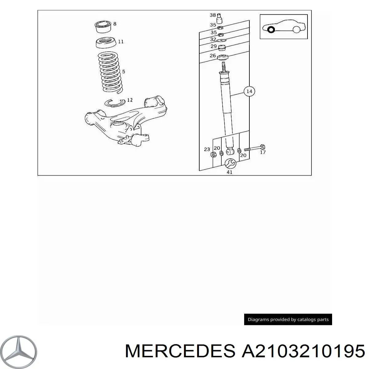  A2103210195 Mercedes