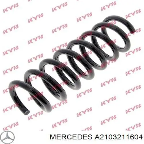 A2103211604 Mercedes Пружина амортизатора передняя