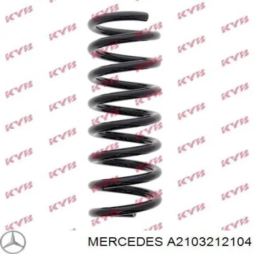 Пружина передня Mercedes A2103212104 ціна, від 36.35 USD