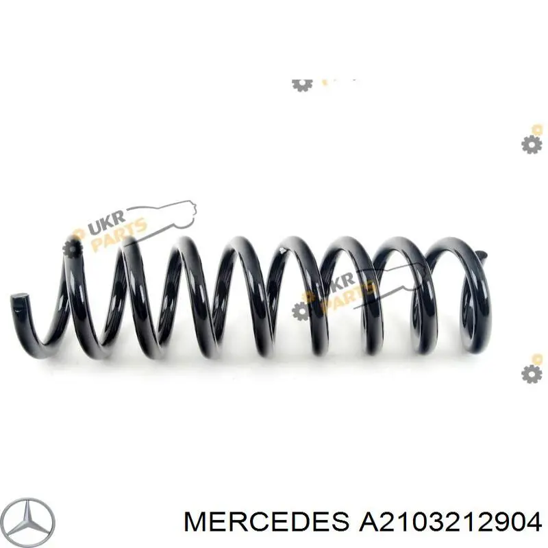 Пружина передня Mercedes A2103212904 ціна, від 35.70 USD