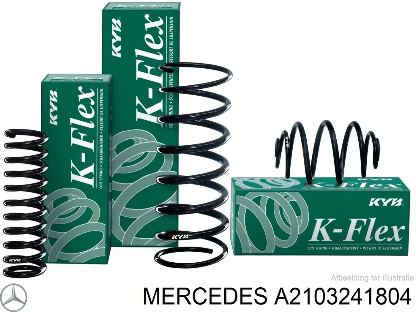 Пружина задня Mercedes A2103241804 ціна, від 31.66 USD