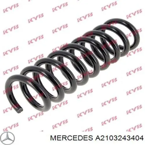 Пружина задня Mercedes A2103243404 ціна, від 26.15 USD