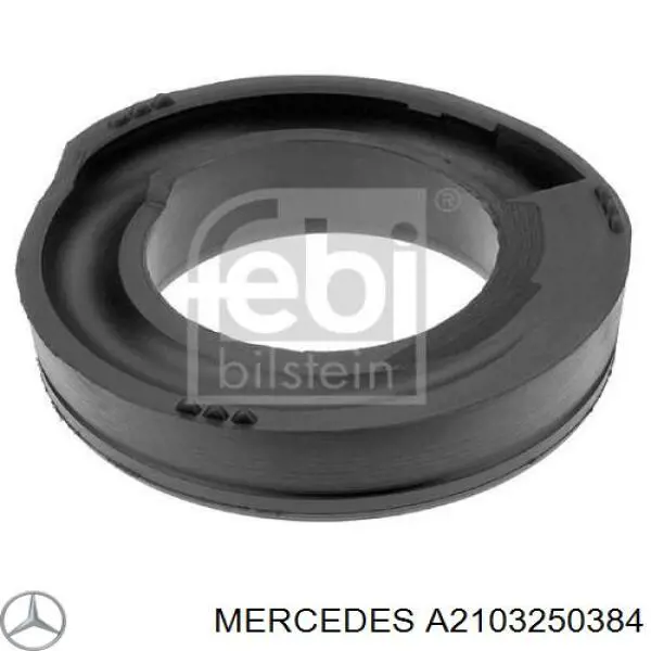 A2103250384 Mercedes проставка (гумове кільце пружини задньої, верхня)