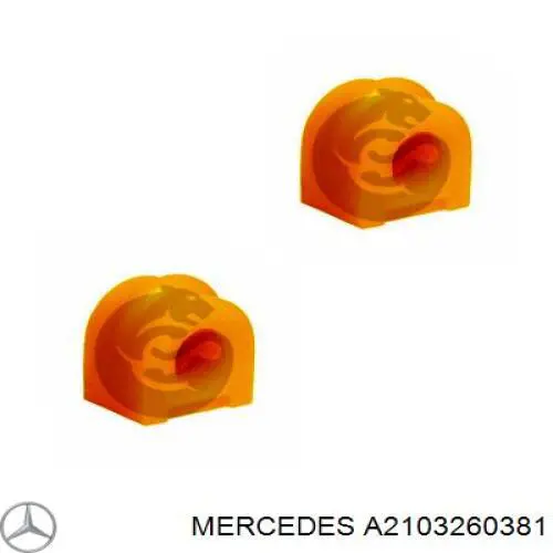 Втулка стабілізатора заднього Mercedes A2103260381 ціна, від 10.14 USD