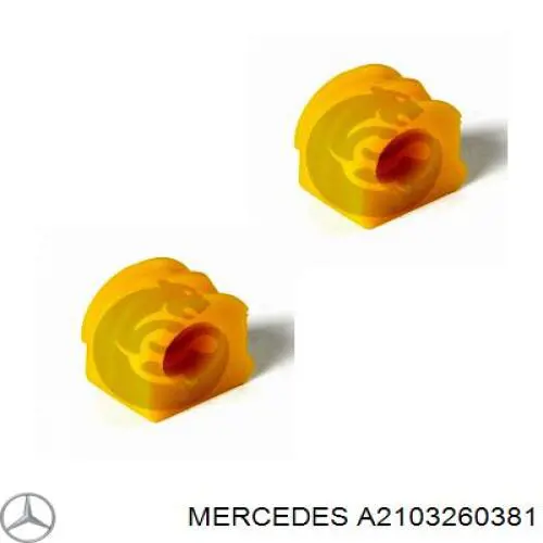 A2103260381 Mercedes Прокладка стабільзатора заднього