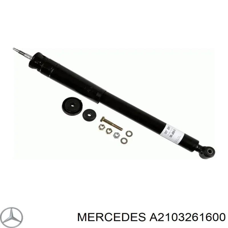 A2103261600 Mercedes Амортизатори задні