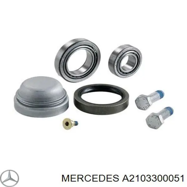 Купити A2103300051 Mercedes Підшипник ступиці передньої