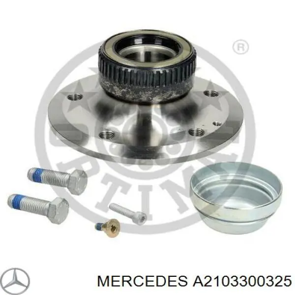 Маточина колеса передня Mercedes A2103300325 ціна, від 55.43 USD