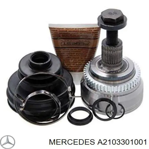 Піввісь передня, права Mercedes A2103301001 ціна, від 111.25 USD