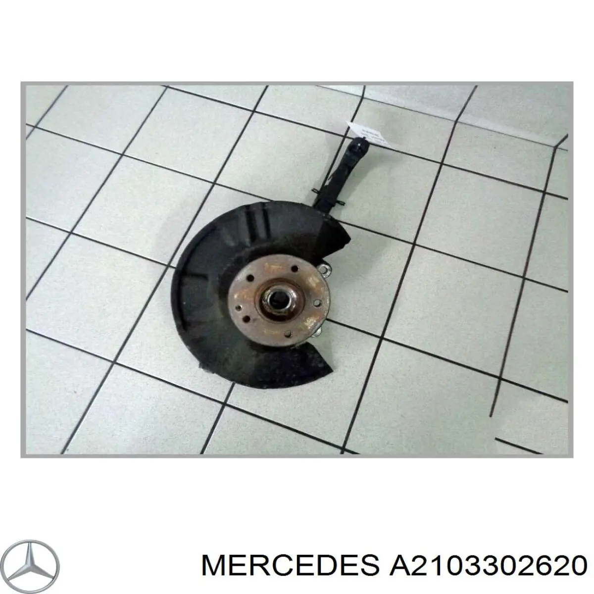 Кулак поворотний передній правий Mercedes A2103302620 ціна, від 53.21 USD