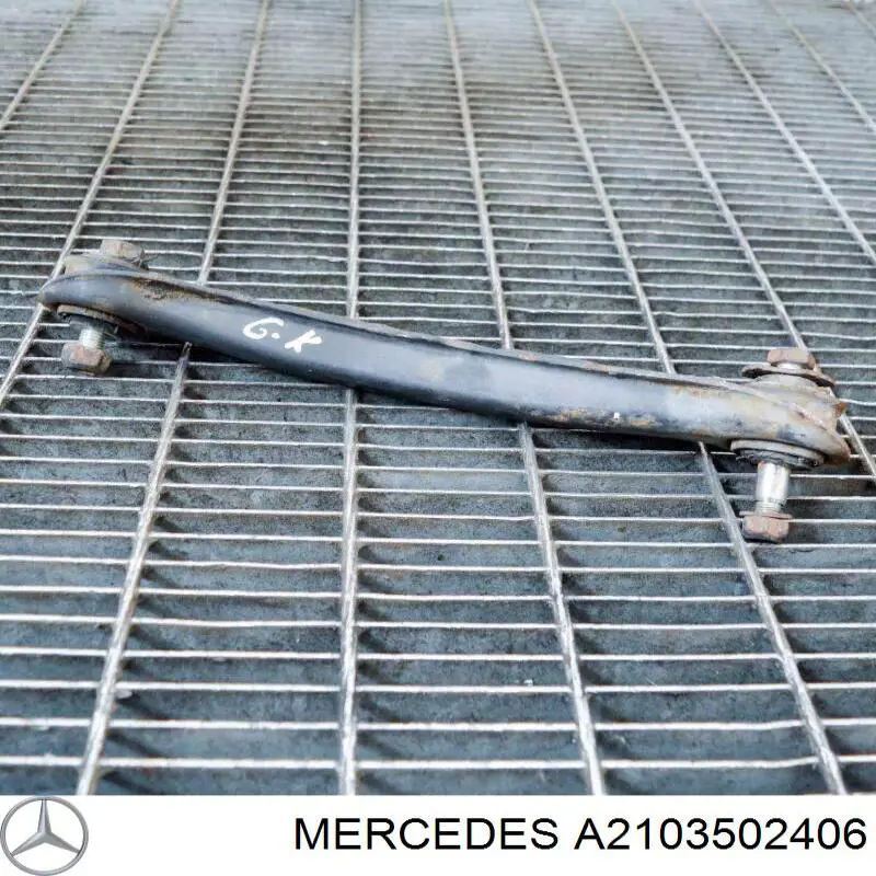 Купити A2103502406 Mercedes Важіль задньої підвіски верхній, лівий/правий