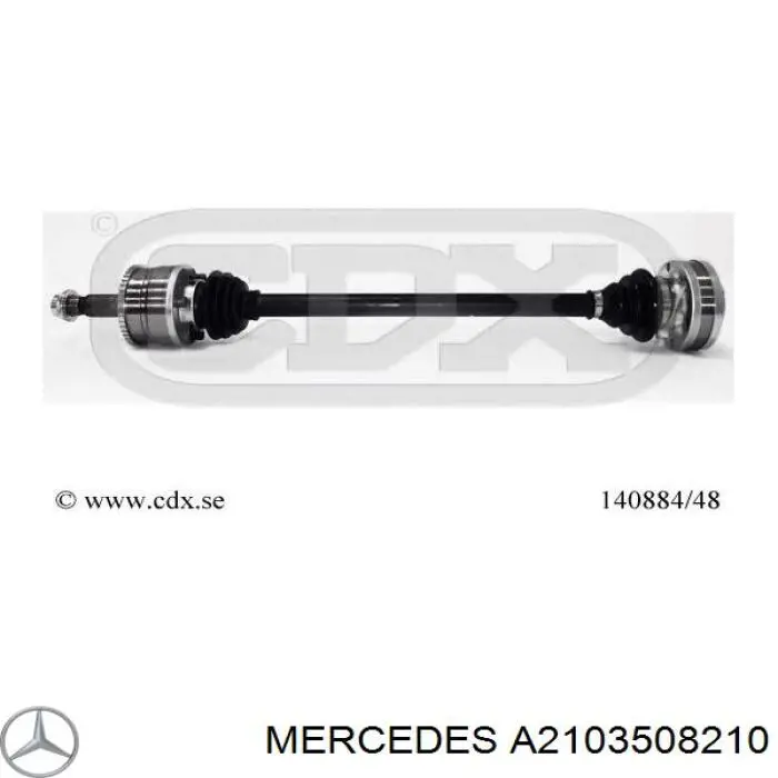 A2103508210 Mercedes Привід задній
