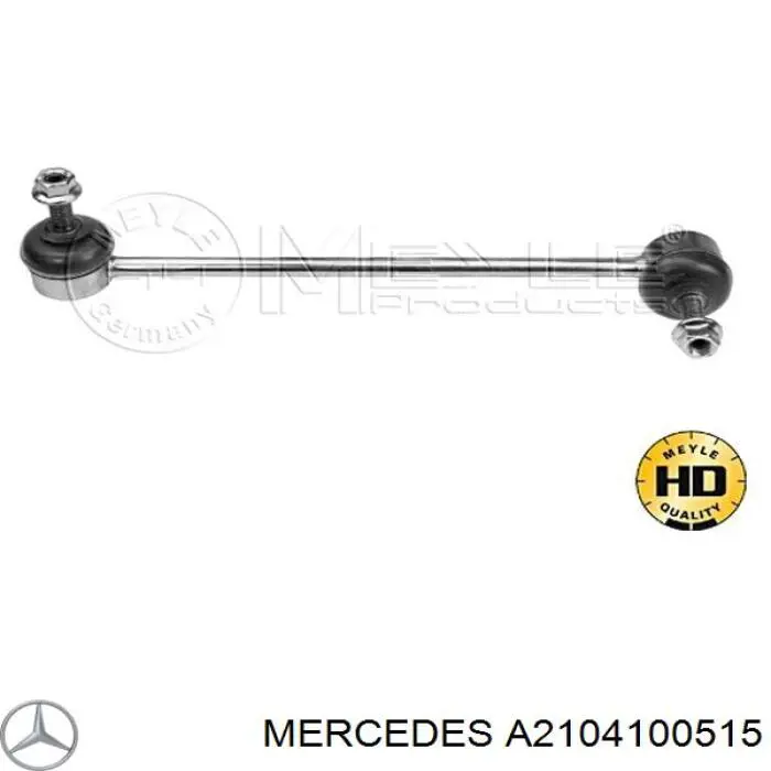 A2104100515 Mercedes муфта кардана еластична, передня
