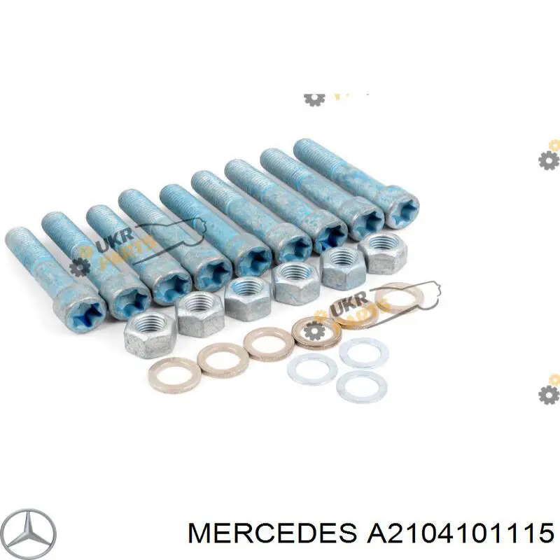 A2104101115 Mercedes Муфта кардана еластична, задня