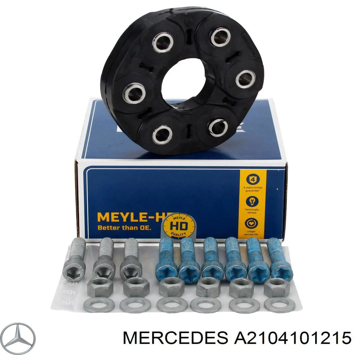 Муфта еластична карданного вала Mercedes A2104101215 ціна, від 37.15 USD