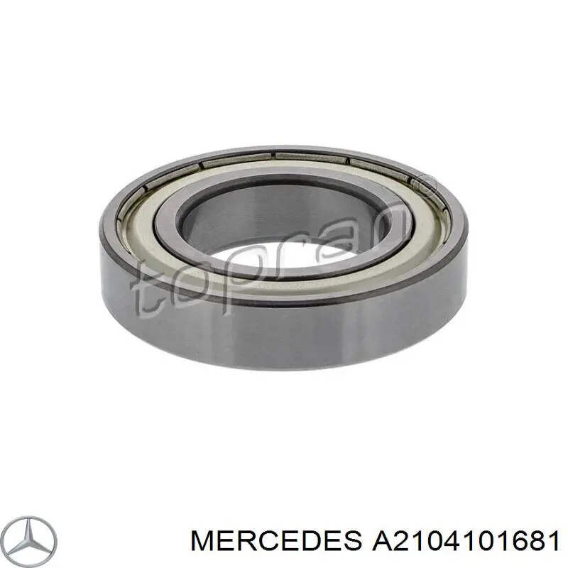 Муфта підвісної підшипника Mercedes A2104101681 ціна, від 26.19 USD