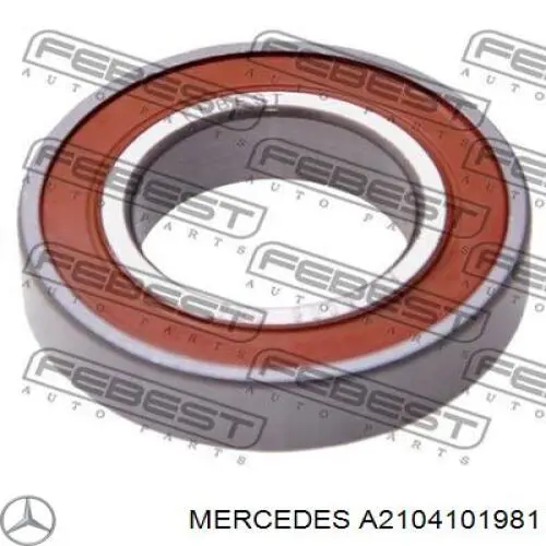Муфта підвісної підшипника Mercedes A2104101981 ціна, від 25.69 USD