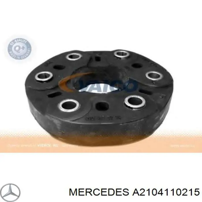 Муфта кардана еластична, перед./зад. A2104110215 Mercedes